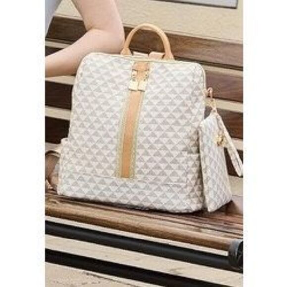Backpack Purse for Women PU Leather Travel Satchel Handbag Convertible Design Ba main image 4